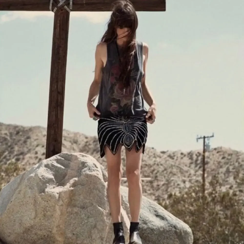 Spell & The Gypsy Mazzy Star Mini Skirt Size 2